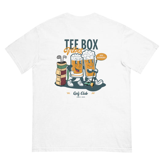 Tee Box Vibes - Heavyweight T-Shirt - JMPark Apparel