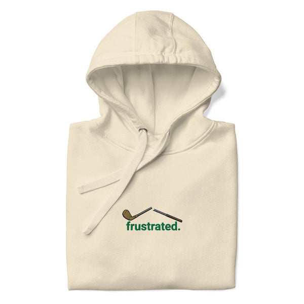 frustrated. - Premium Embroidered Hoodie - JMPark Apparel